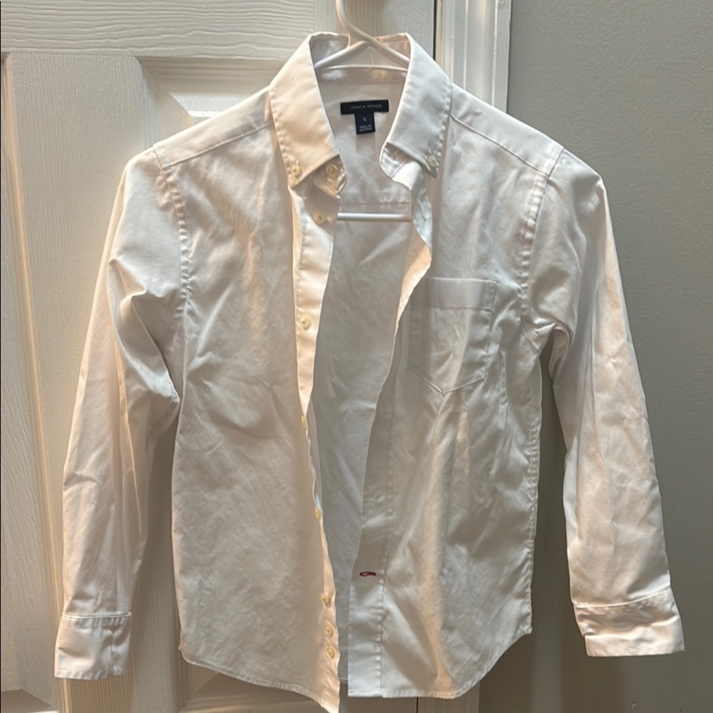 Boys Tommy Hilfiger White Shirt